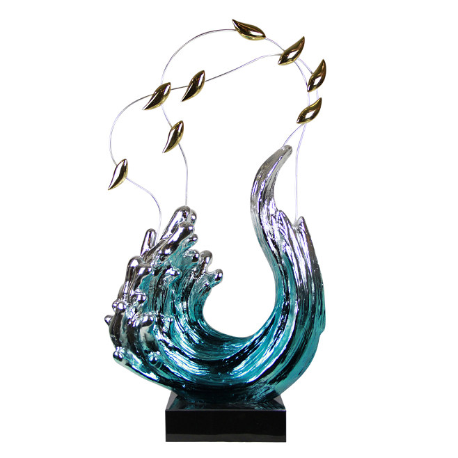 隨波逐流5 玻璃鋼雕塑在酒店會所中的藝術(shù)魅力